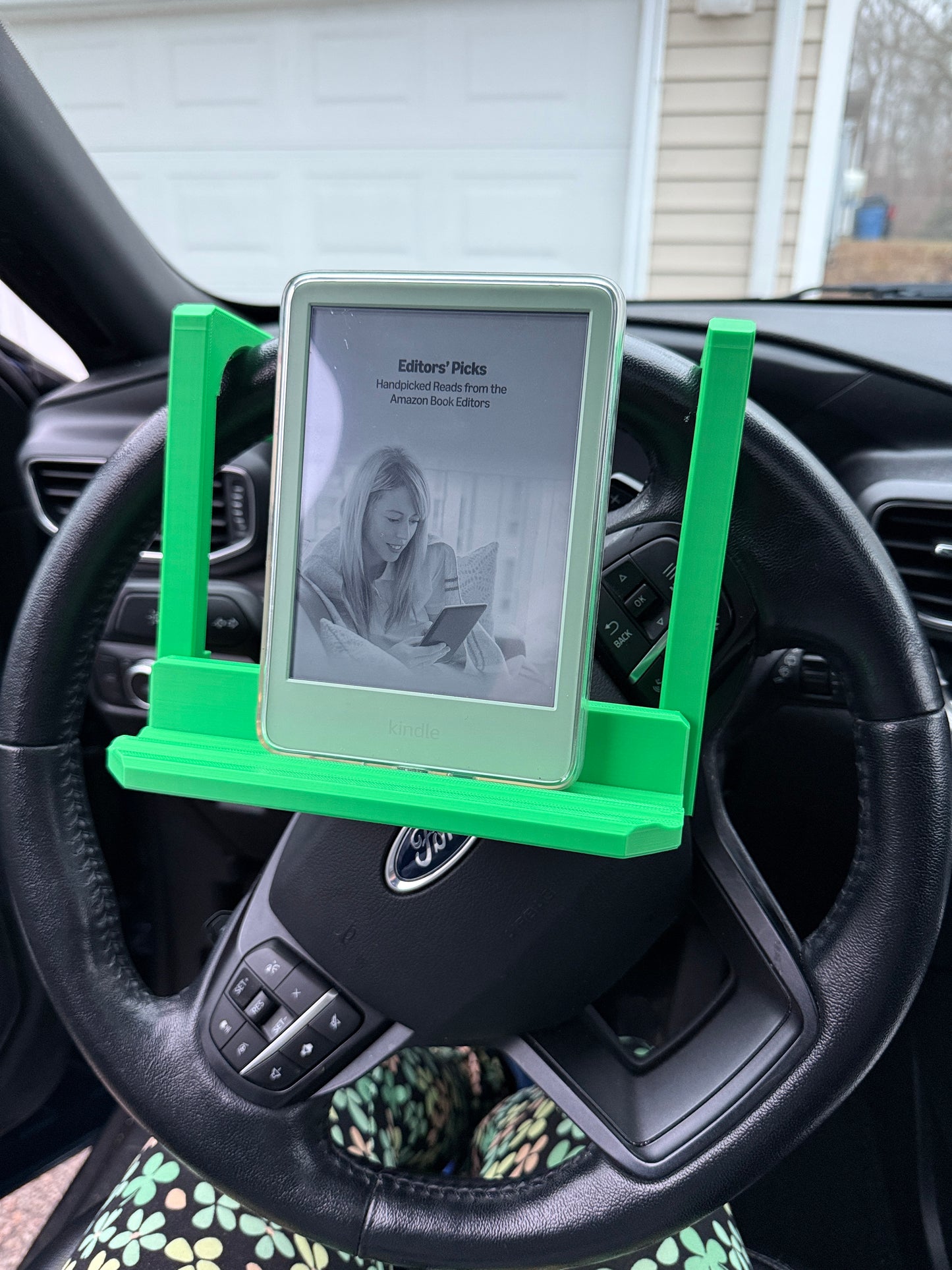 Kindle Steering Wheel Holder
