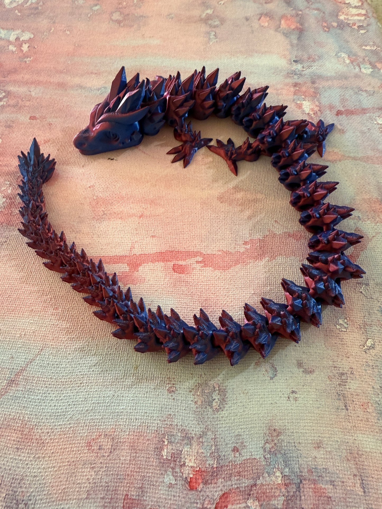 3D Printed Crystal Dragon