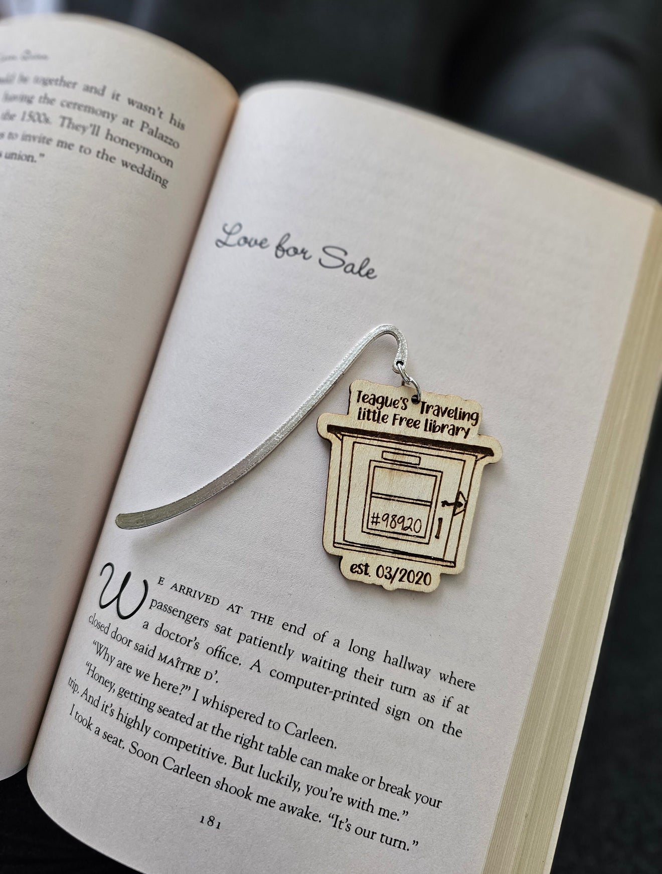 Little Library bookmark