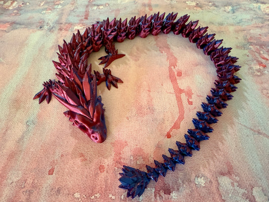 3D Printed Crystal Dragon