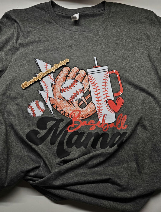 Baseball Mama Tshirt