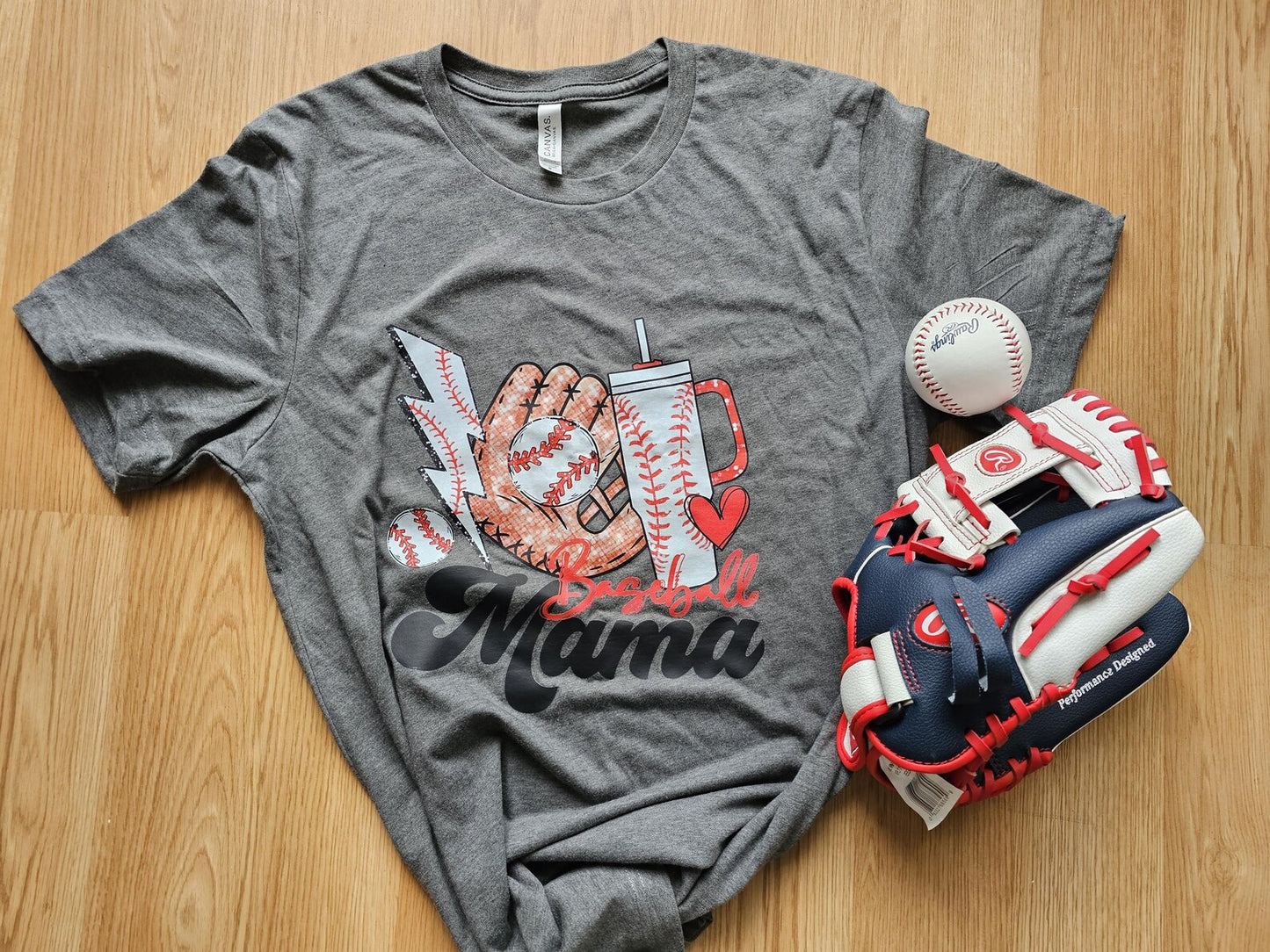 Baseball Mama Tshirt
