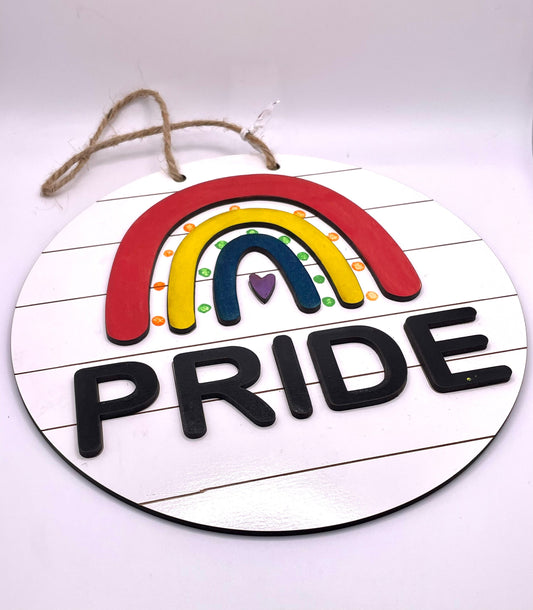 Pride Sign, pride, wood sign